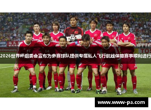 2026世界杯组委会宣布为参赛球队提供专属私人飞行航线保障赛事顺利进行 2026世界杯组委会宣布为参赛球队提供专属私人飞行航线保障赛事顺利进行